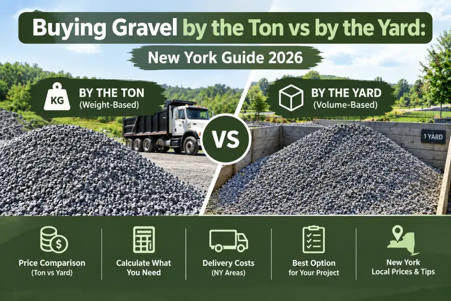 Gravel by the Ton vs by the Yard